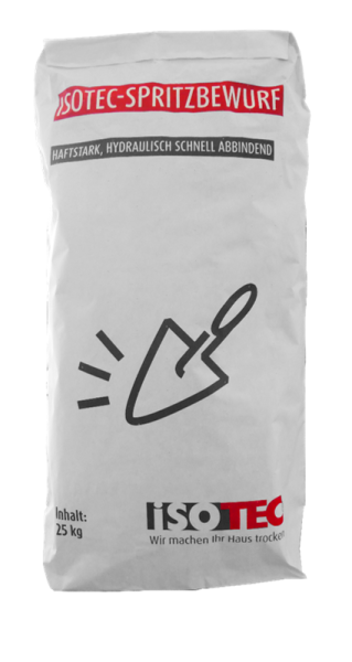 ISOTEC-Spritzbewurf