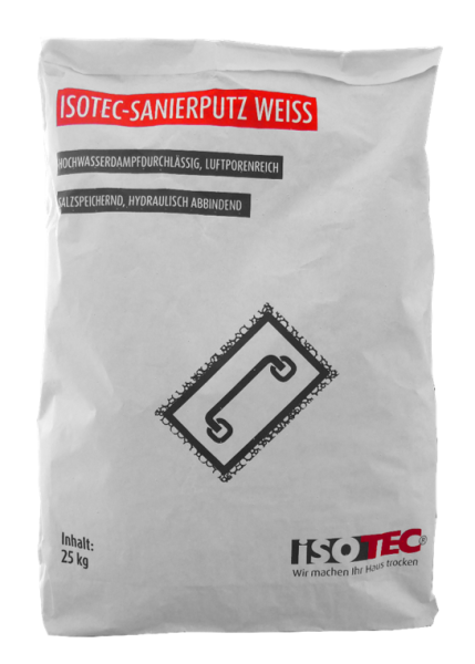 ISOTEC-Sanierputz (weiss)