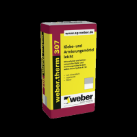 weber.therm 307 Klebe- und Armierungsm&ouml;rtel leicht