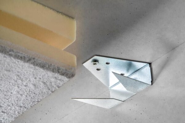 Linitherm Linifix Randanschlussklammer verzinkt